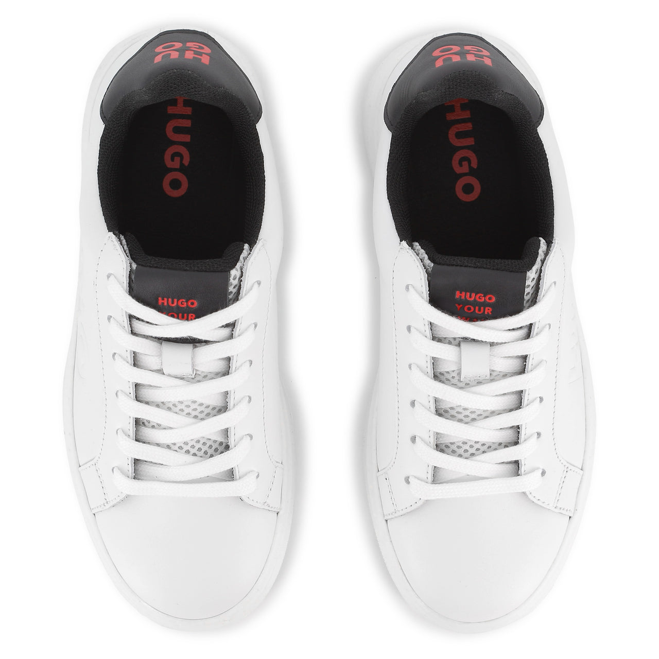 HUGO Tenis para niño y adolescente blancos unisex
