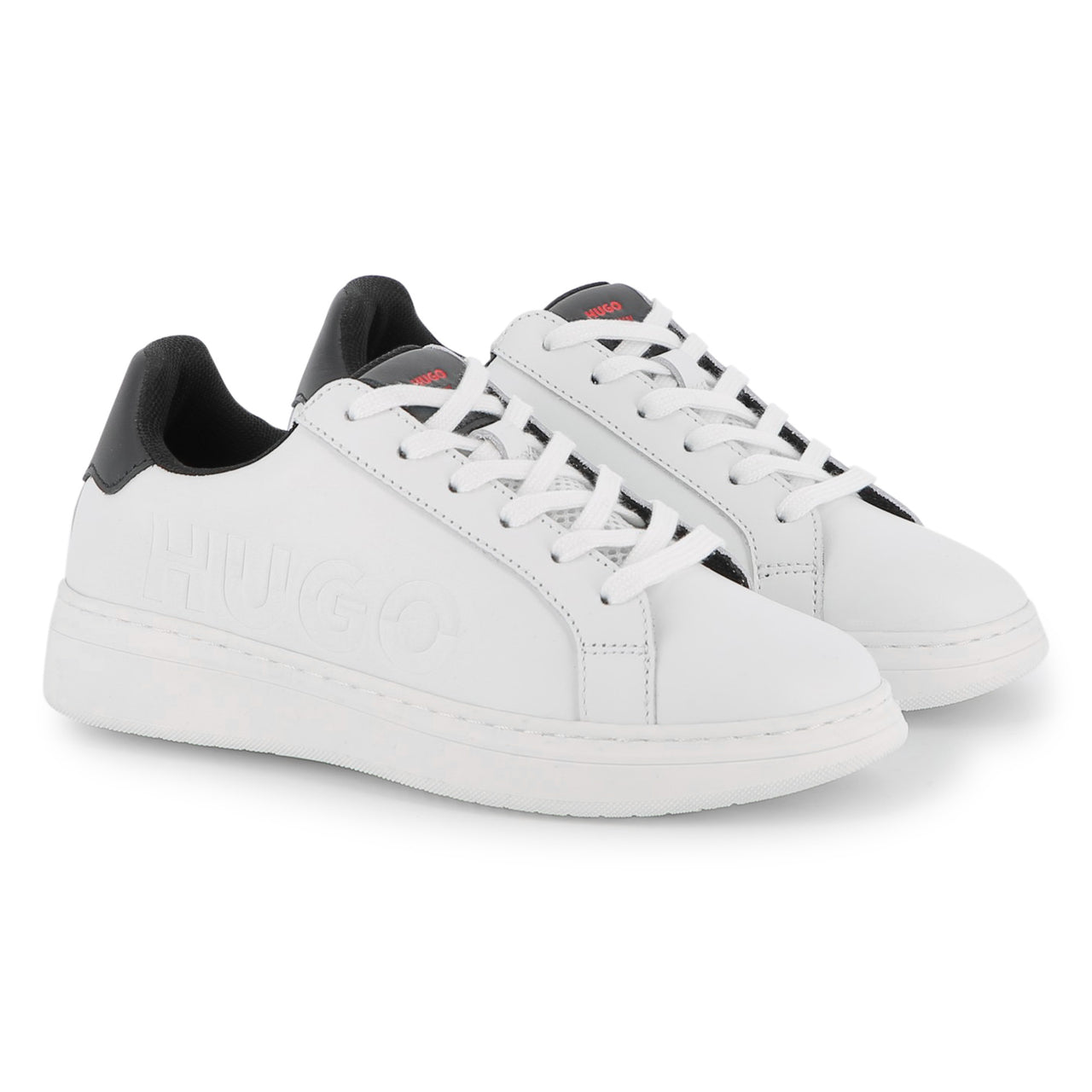 HUGO Tenis para niño y adolescente blancos unisex