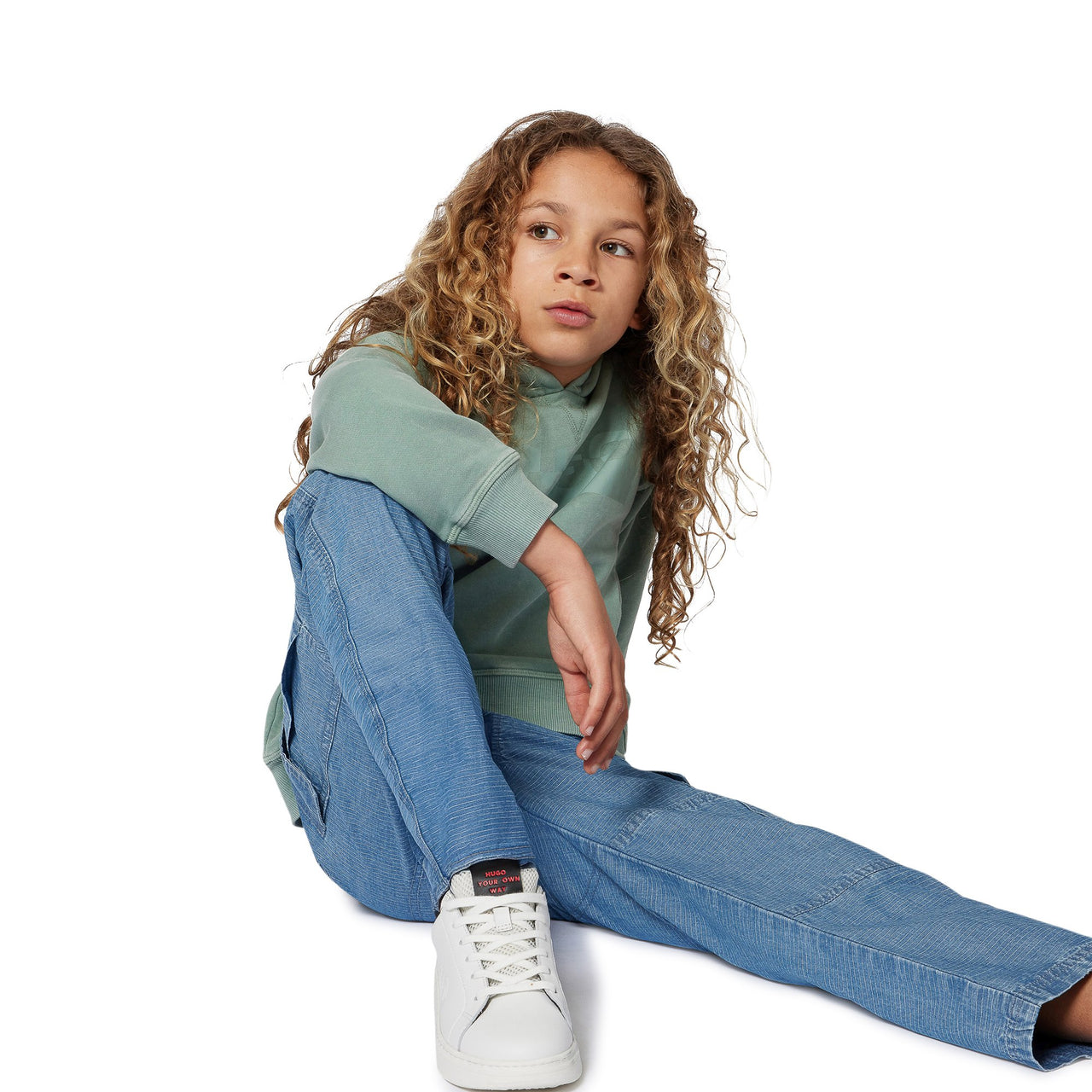 HUGO Tenis para niño y adolescente blancos unisex