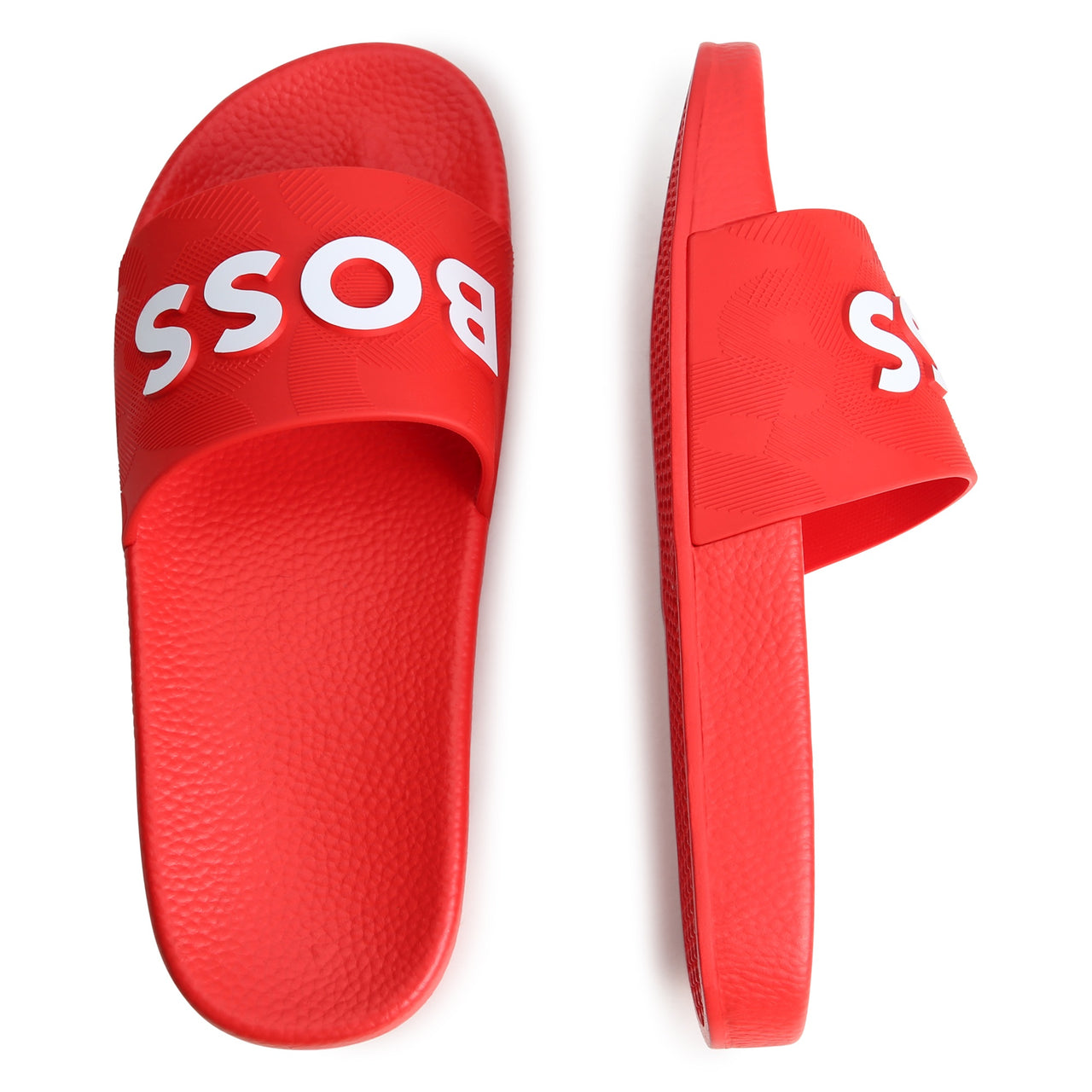 Sandalia o Chanclas Boss para niño y teen roja