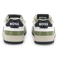 Thumbnail for BOSS Tenis para niño y adolescente con agujetas blanco detalles en diferentes colores