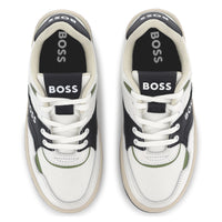 Thumbnail for BOSS Tenis para niño y adolescente con agujetas blanco detalles en diferentes colores