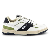 Thumbnail for BOSS Tenis para niño y adolescente con agujetas blanco detalles en diferentes colores