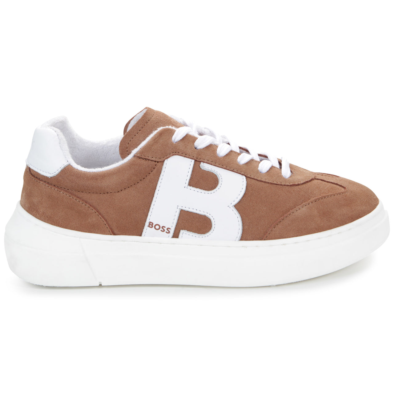 Tenis BOSS beige para niños y adolescentes