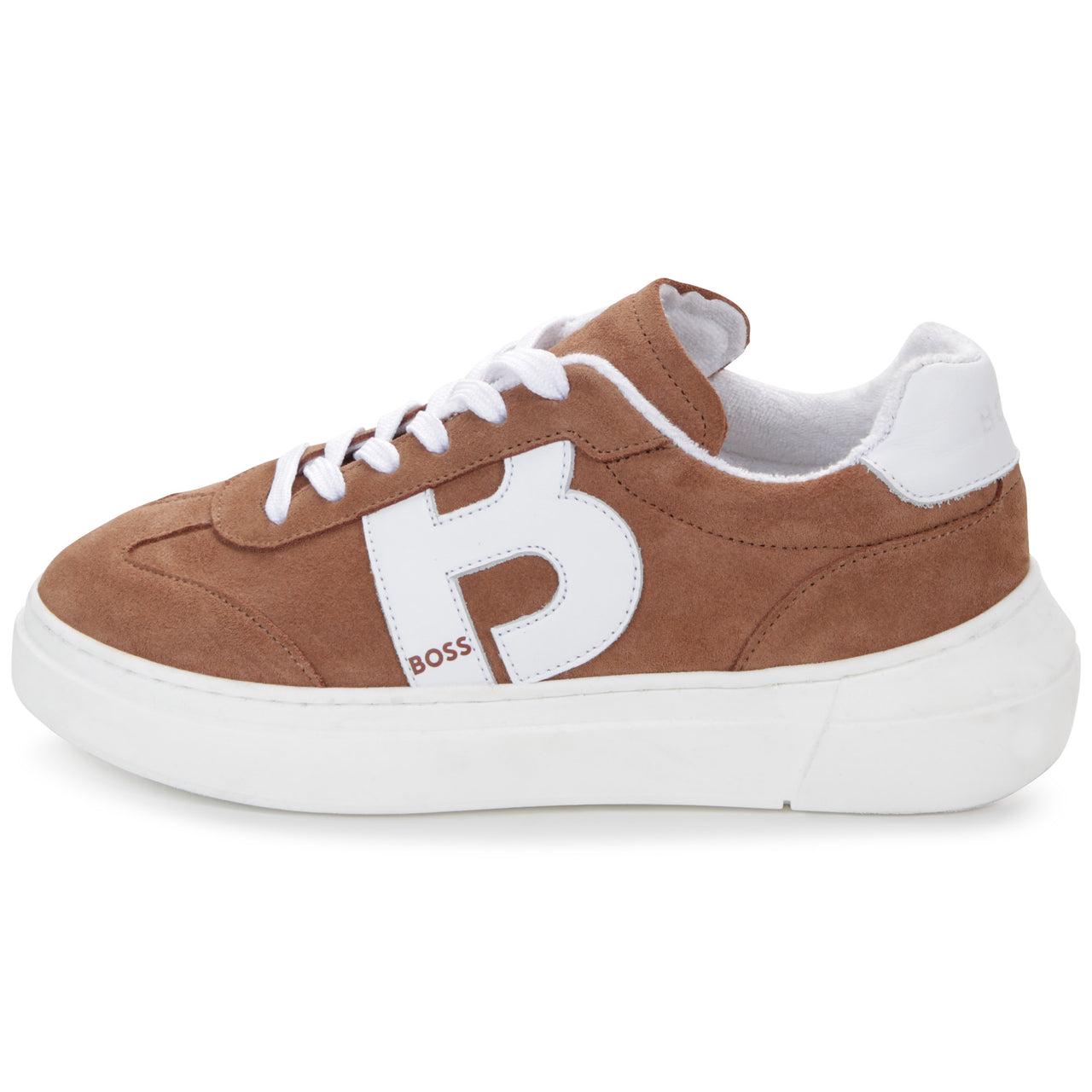 Tenis BOSS beige para niños y adolescentes