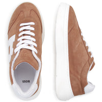Thumbnail for Tenis BOSS beige para niños y adolescentes