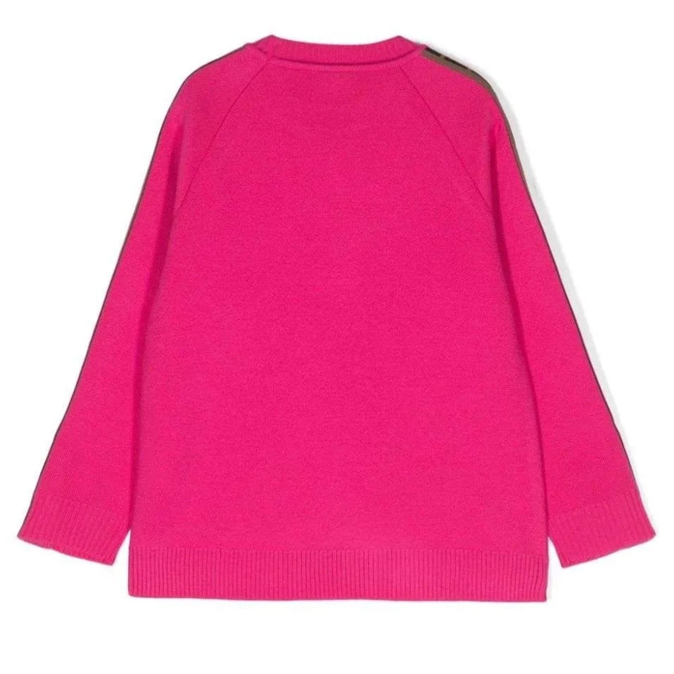 Sweater FENDI fuxia para niños y adolescentes