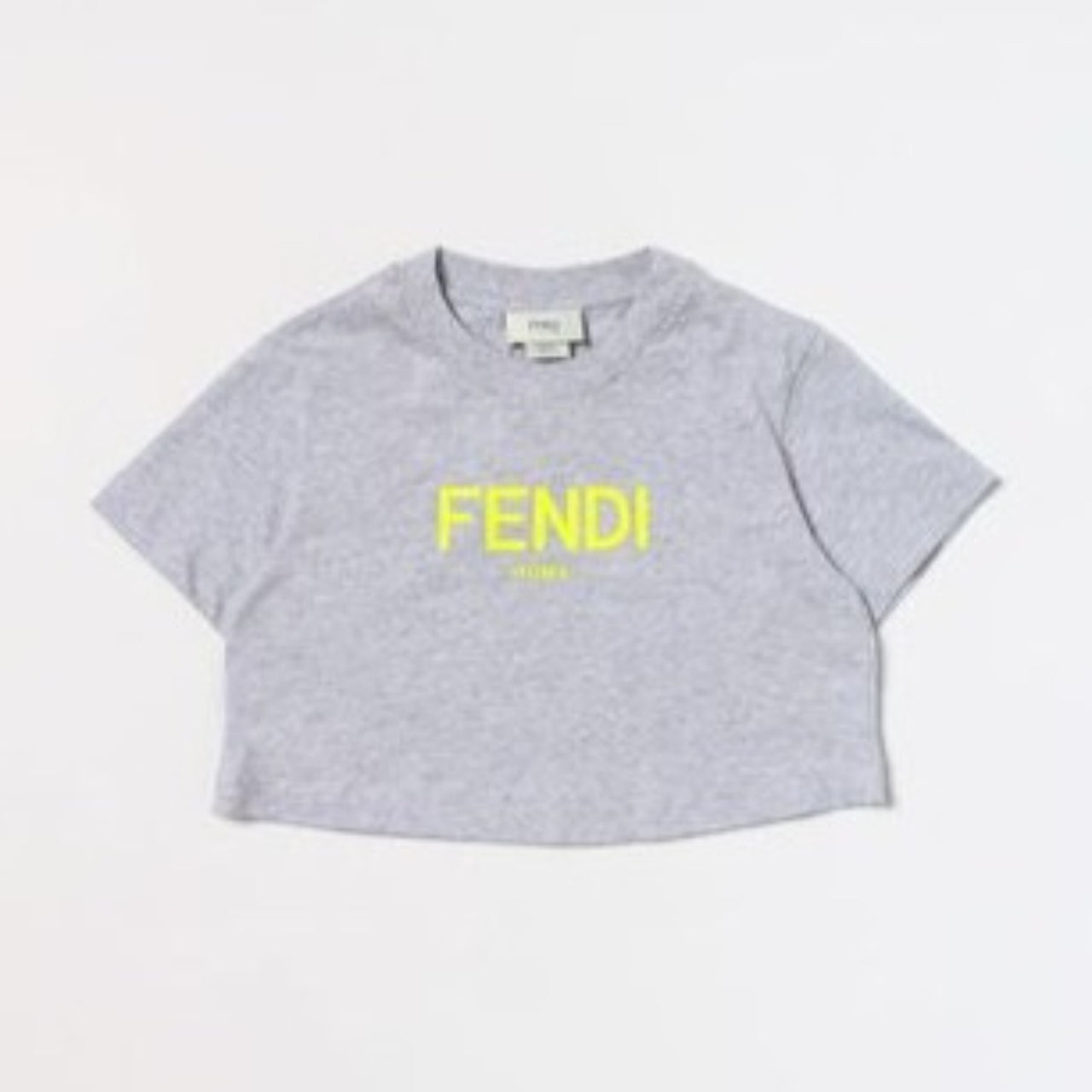 Top FENDI gris para niñas y adolescentes