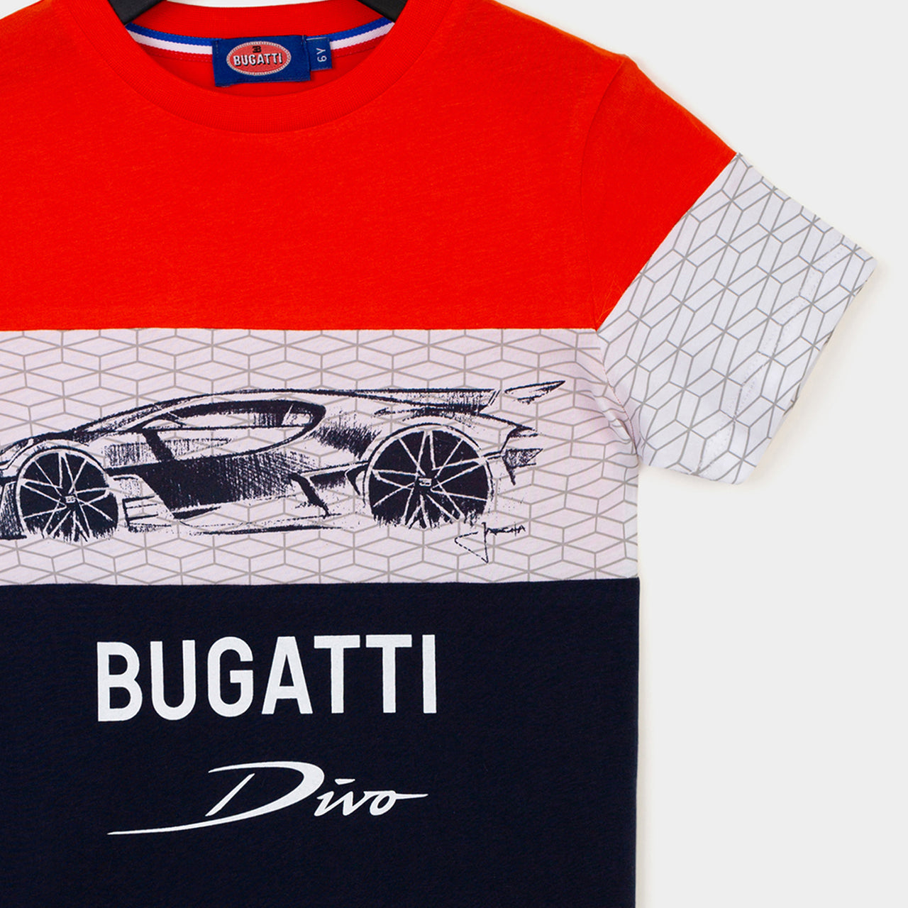 Playera para niño y adolescente Bugatti