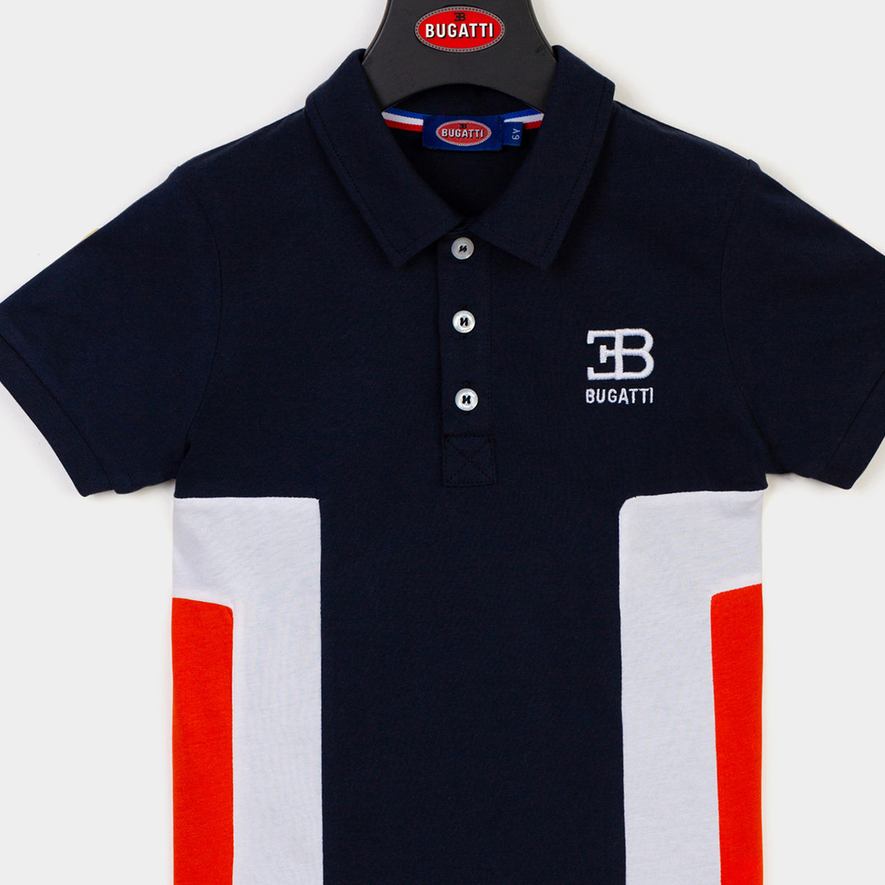 Playera polo para niño y adolescente Bugatti