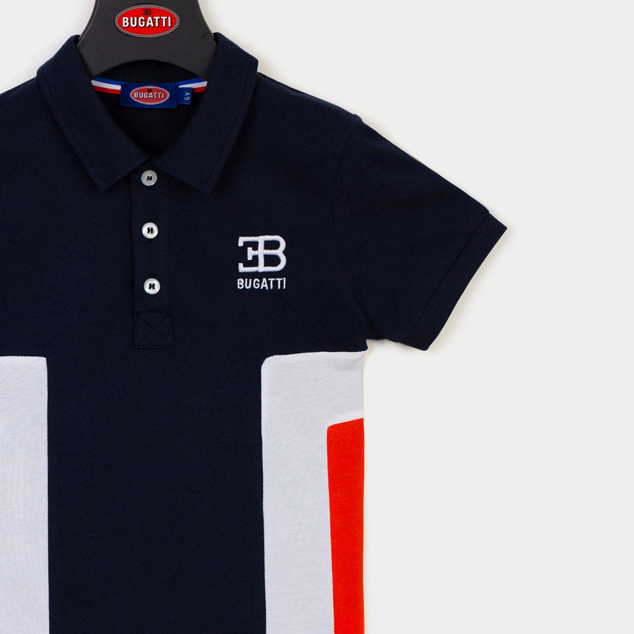 Playera polo para niño y adolescente Bugatti