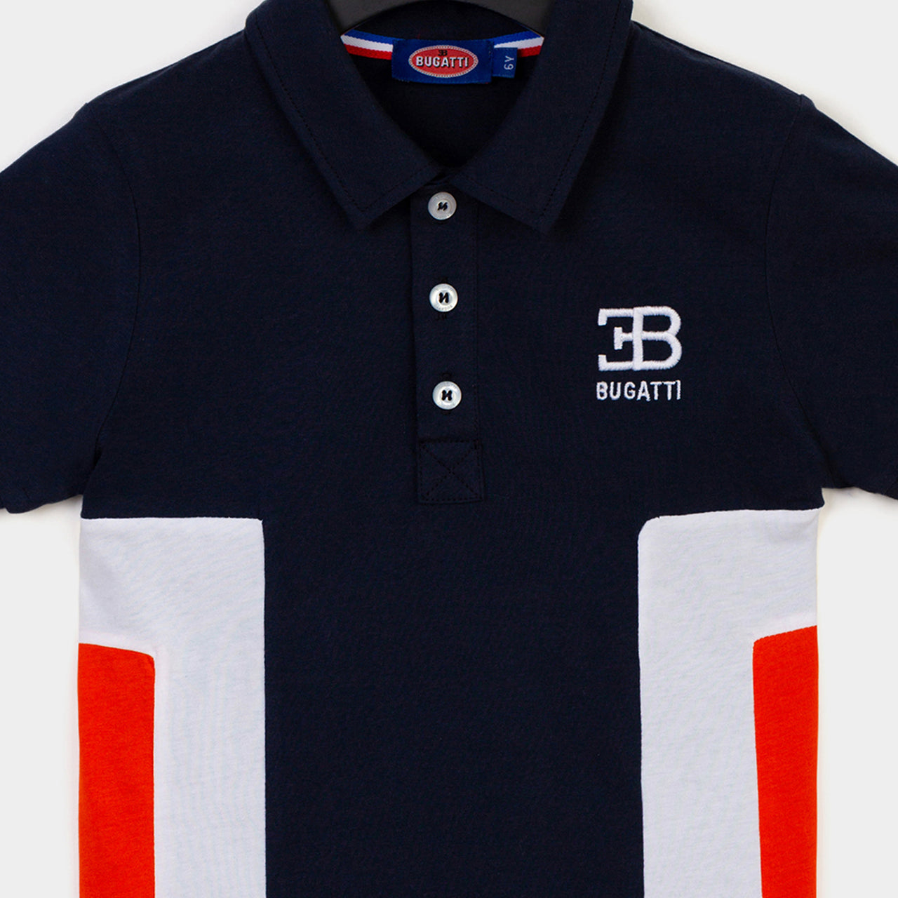 Playera polo para niño y adolescente Bugatti