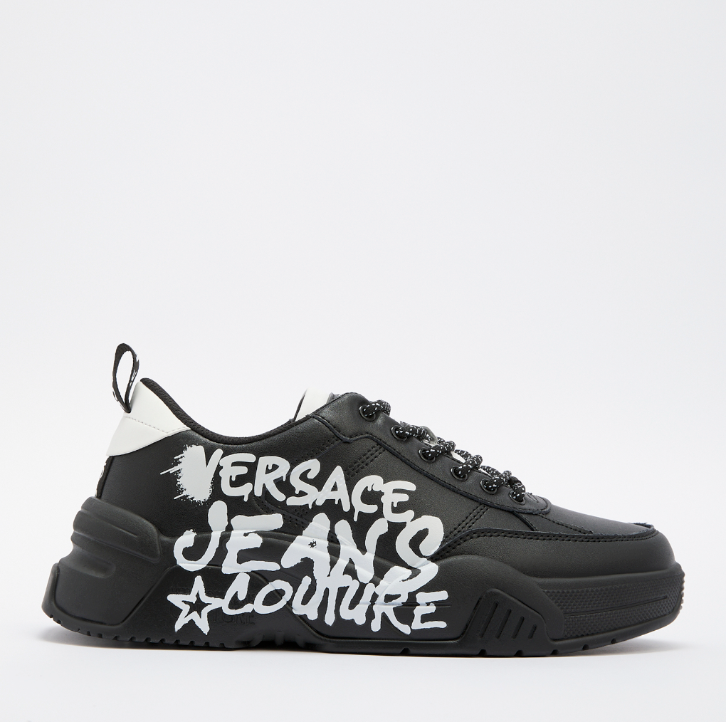 Tenis Versace Jeans Couture para hombre NEGROS