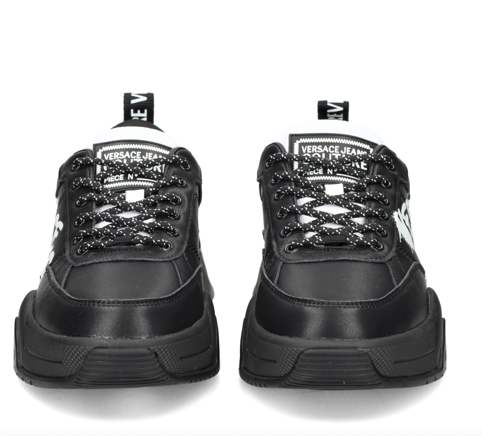 Tenis Versace Jeans Couture para hombre NEGROS