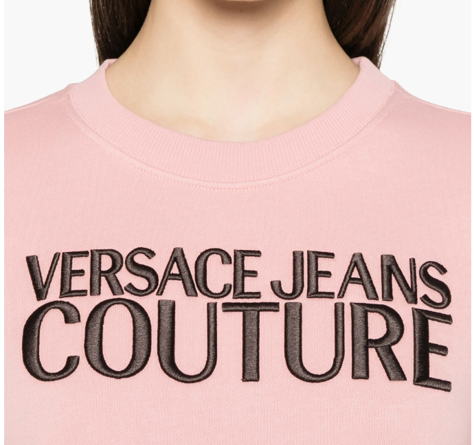 Sudadera Versace Jeans Couture unisex rosa
