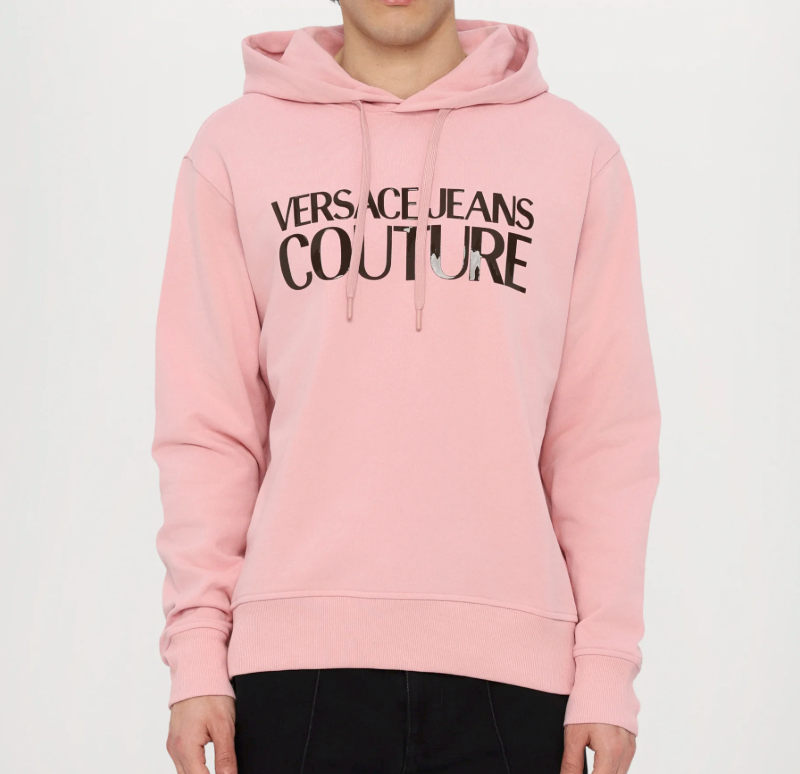 Sudadera Versace Jeans Couture unisex rosa