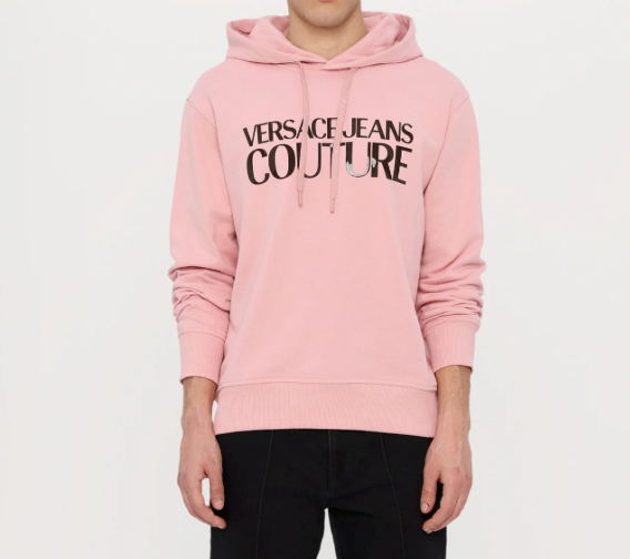 Sudadera Versace Jeans Couture unisex rosa