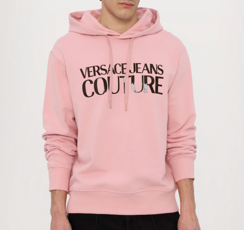 Sudadera Versace Jeans Couture unisex rosa