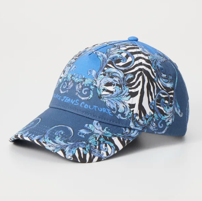 Gorra para adulto Versace Jeans Couture azul All over
