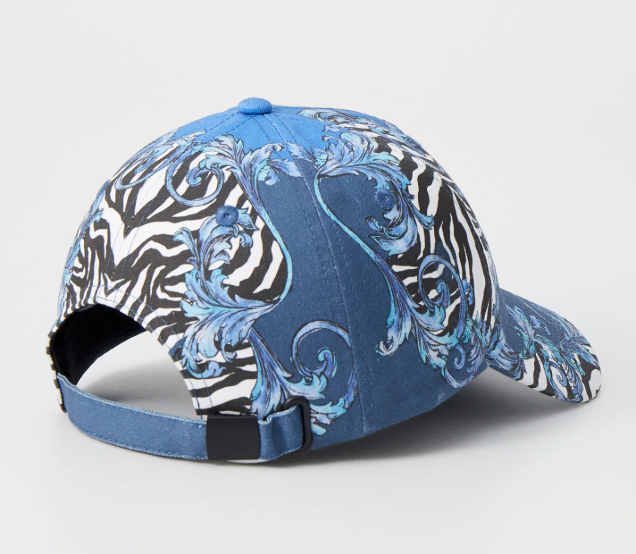Gorra para adulto Versace Jeans Couture azul All over