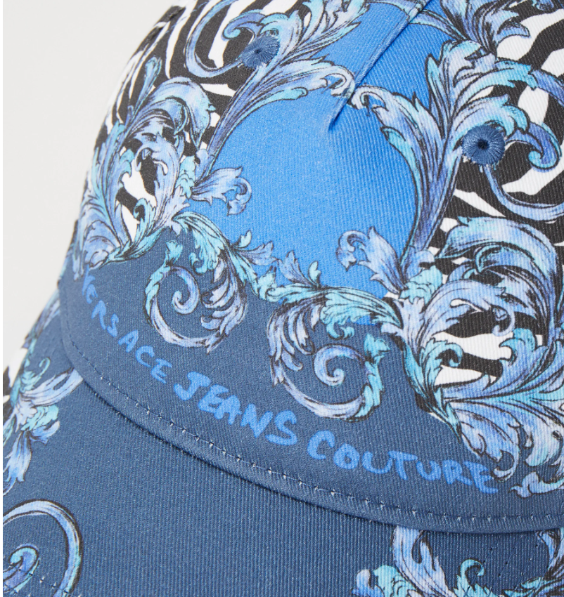 Gorra para adulto Versace Jeans Couture azul All over