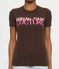 Thumbnail for Playera Versace Jeans Couture para mujer Chocolate