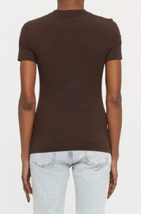 Thumbnail for Playera Versace Jeans Couture para mujer Chocolate
