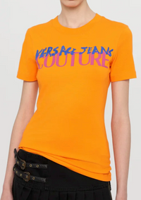 Thumbnail for Playera Versace Jeans Couture para mujer Chocolate