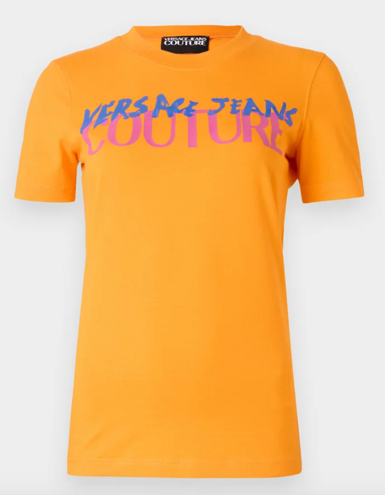 Playera Versace Jeans Couture para mujer Chocolate