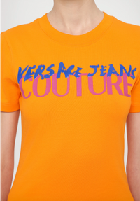 Thumbnail for Playera Versace Jeans Couture para mujer Chocolate