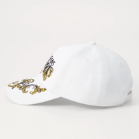 Thumbnail for Gorra Versace blanca garigoles bordada