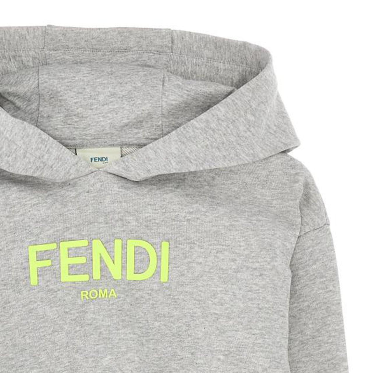 Sudadera Top FENDI gris para niñas y adolescentes