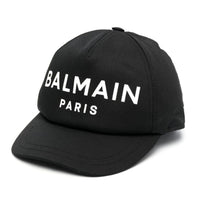 Thumbnail for Gorra BALMAIN negra para niñas y adolescentes