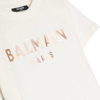 Thumbnail for Playera BALMAIN marfil para niñas y adolescentes