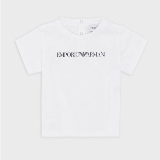 Playera EMPORIO ARMANI blanca para bebés