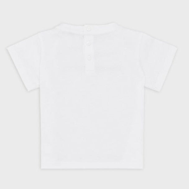 Playera EMPORIO ARMANI blanca para bebés