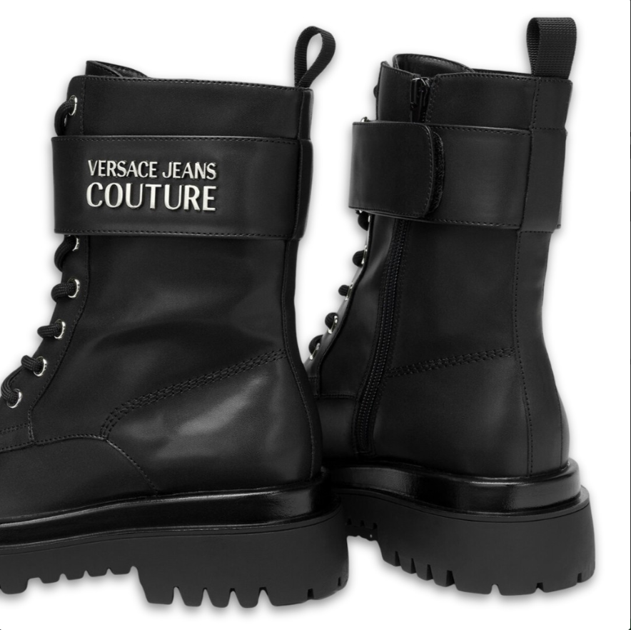 Botas Versace negras para hombre