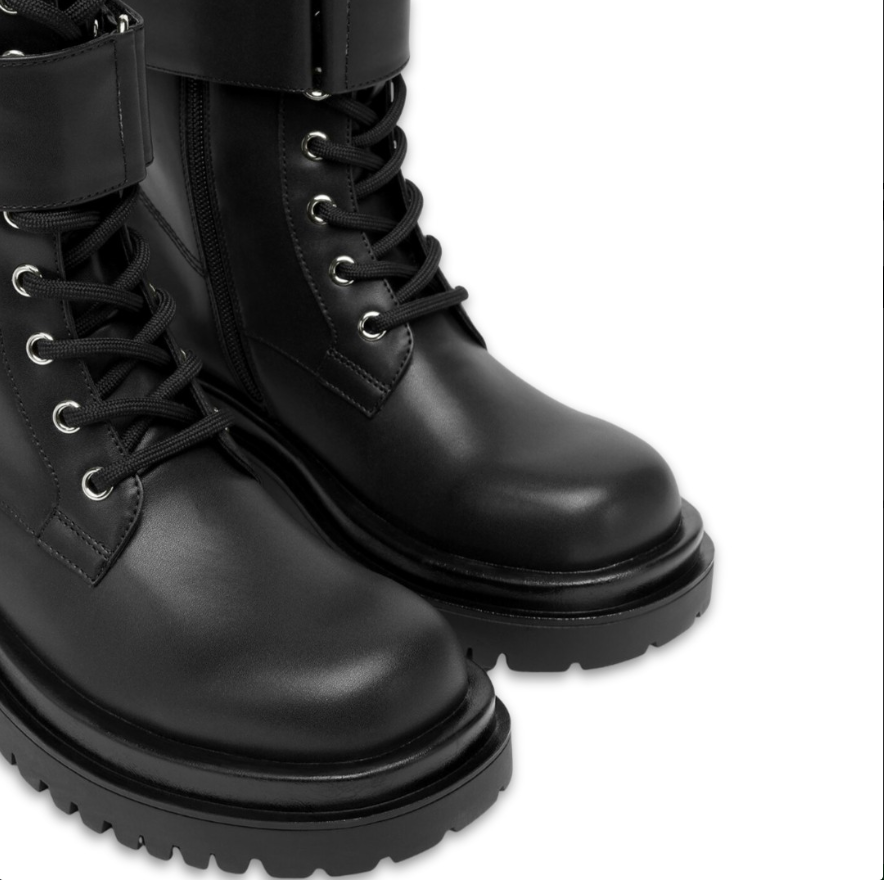 Botas Versace negras para hombre