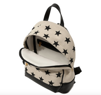 Thumbnail for Backpack  BALMAIN blanca con estrellas