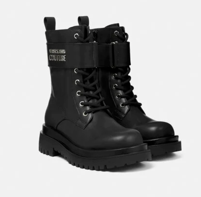 Botas Versace negras para hombre