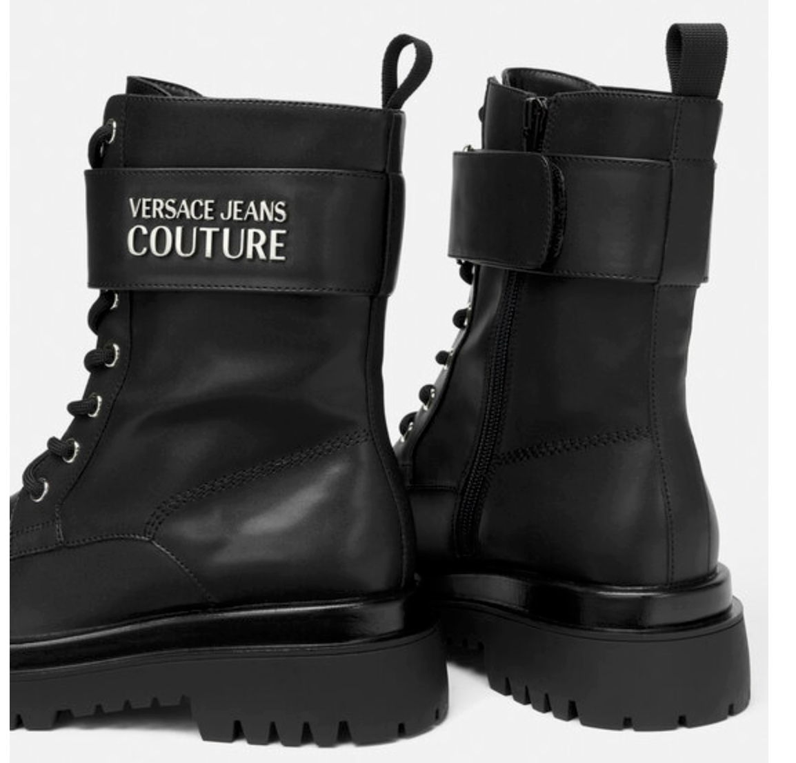 Botas Versace negras para hombre