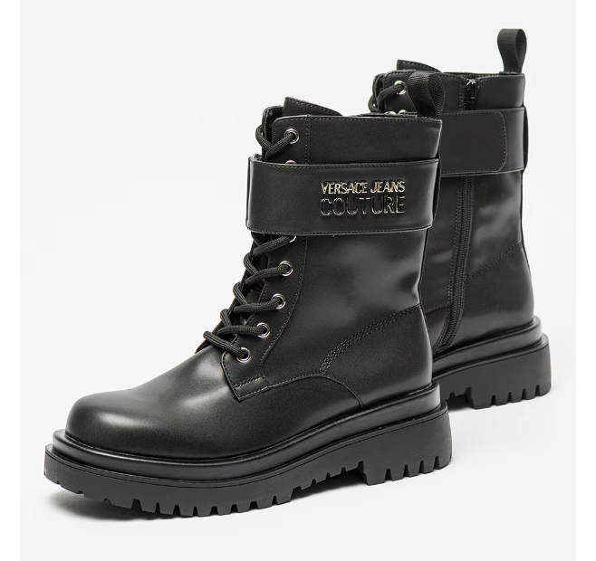 Botas Versace negras para hombre