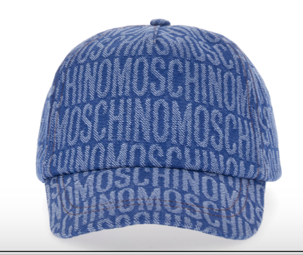 Gorra MOSCHINO de mesclilla para niño y adolescente