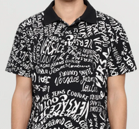 Thumbnail for Playera Versace Jeans Couture para Hombre Negra