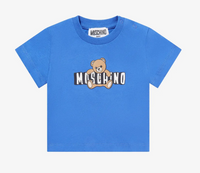 Thumbnail for MOSCHINO Set de Short y Playera para niño Azul