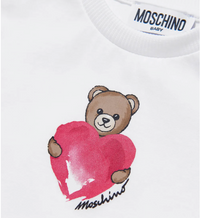 Thumbnail for MOSCHINO Vestido para bebe niña blanco
