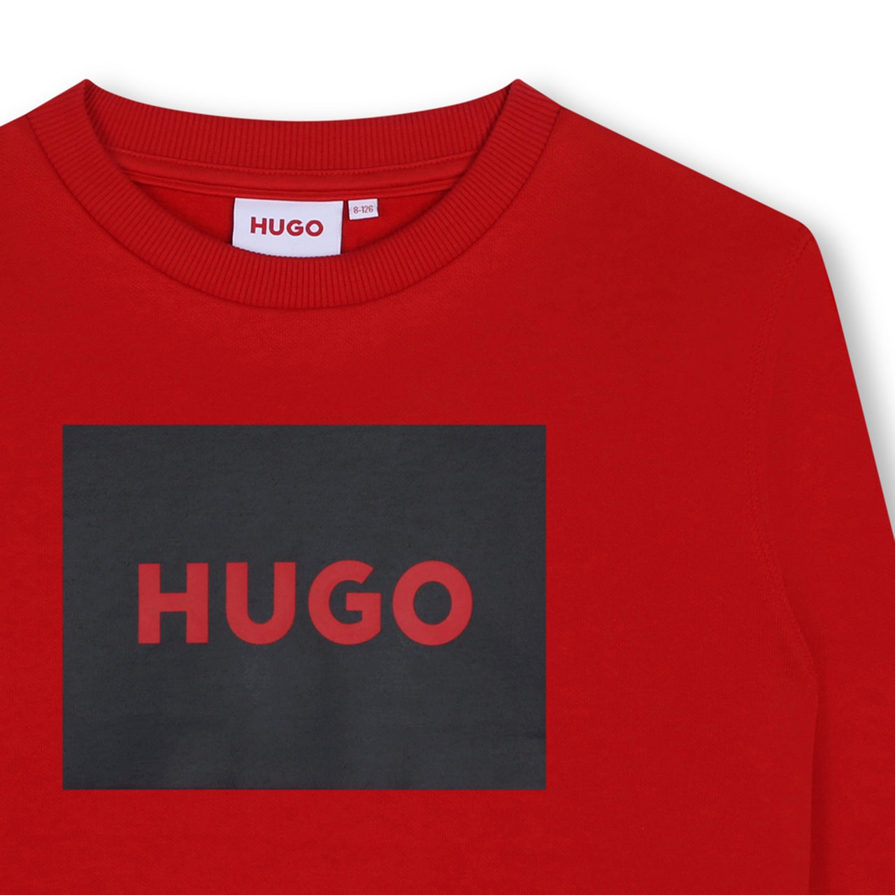 HUGO Sudadera Para Niño Color Rojo, unisex