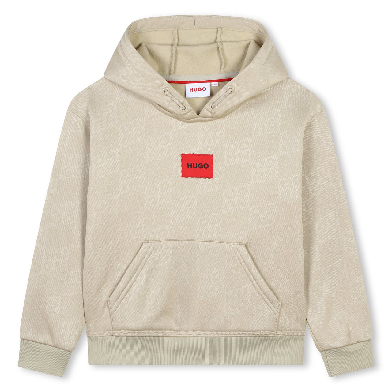 BOSS sudadera para niño y adolescente beige