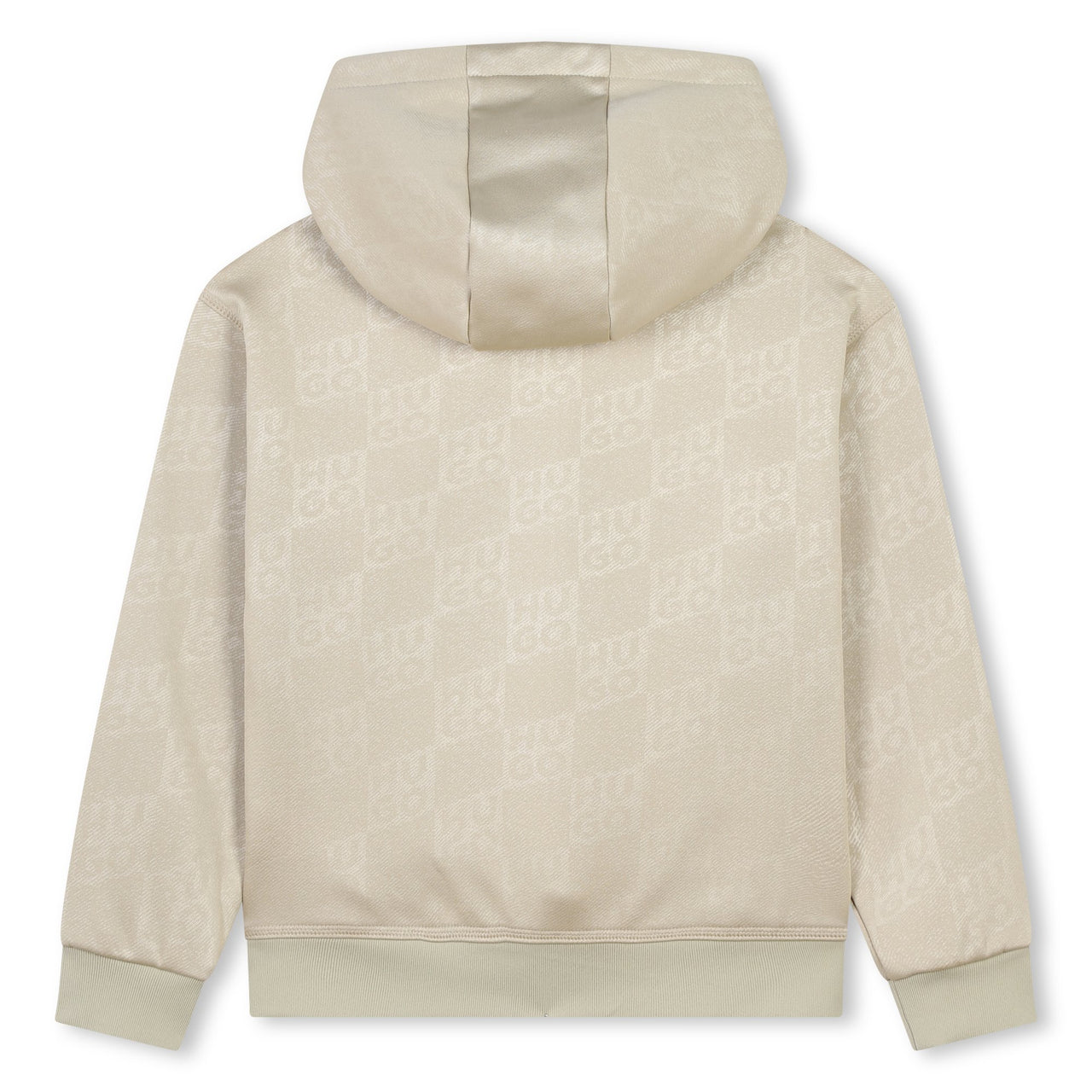 BOSS sudadera para niño y adolescente beige