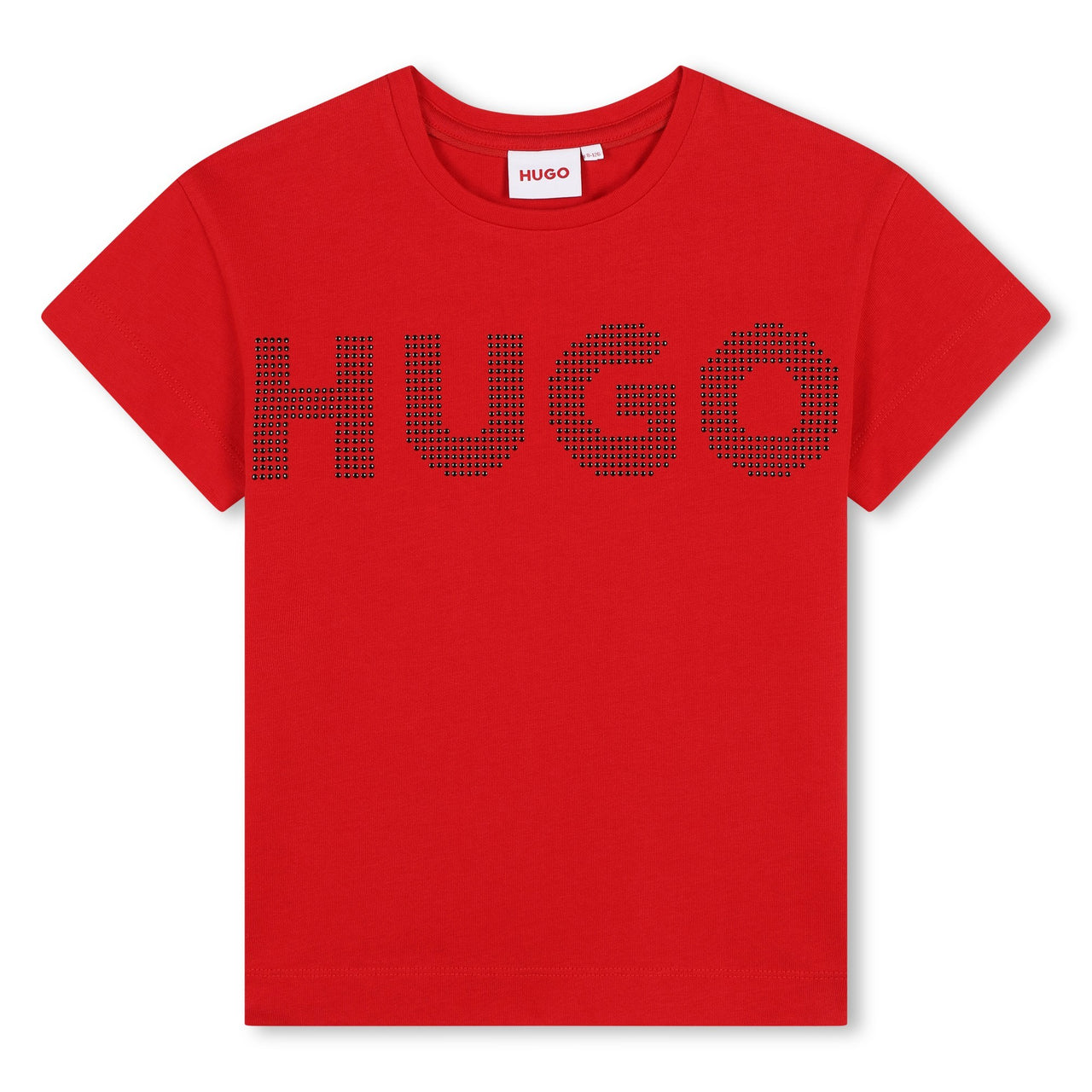 HUGO Playera para niña a adolescente roja